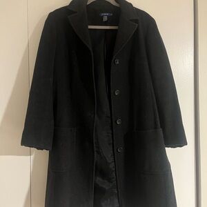 Jones New York Classic Black Coat